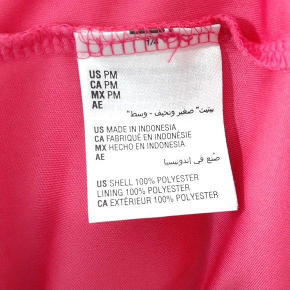 Alfani Blouse PM Floral Print Top Lined Pink 365 - Picture 6 of 7